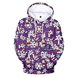 Weihnachten Kapuzenpullover Herren Sweatshirt Mode Plus Size Weihnachten 3D Gedruckt Casual Pullover Mantel Hoodies Bluse Top