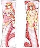 Keppd Miia Monster Musume No Iru Nichijou Anime Umarmungskissen Kissenbezug Doppelseitige Bezug 160 * 50cm(62.9 * 19.6in) Japanese 2 Two Way Tricot Pillow