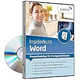 Word Insiderkurs - Powertraining für Fortgeschrittene | Lernen Sie Schritt für Schritt die effiziente Dokumentbearbeitung z.B. mit Vorlagen, Gliederungen und der Serienbrief-Funktion [optimierte Anleitungen für Word 2019, 2016, 2013 und 2010] [1 Nutzer-Lizenz]
