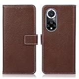 Schutzhülle für Huawei Nova 9 Flip Wallet Telefon Stand Kartensteckplatz Hülle Leder Body Boor Magnetverschluss Schnalle Schutzhülle S
