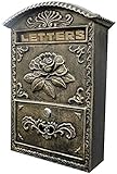YSDKJ Kite Drachen Lenkdrachen Drache Wasserdichter Briefkasten im Freien mit Schloss und Schlüssel Wasserdichter Briefkasten Briefkasten Paketkasten Drop Box wutyxktts 1014