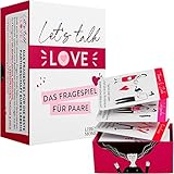 Let’s Talk Love - Paar Spiel - Das Beste Fragespiel für Paare und Verliebte - Geschenk für Sie und Ihn - Geschenkidee Jahrestag - glückliche Beziehung - Lifeb