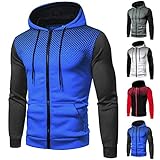 Herren Trainingsanzug Sport Jogginganzug Freizeit Trainingshose Tracksuit Sweatjacke Fitness Jogging Anzug Sweatshirt für Freizeit Sport Sportanzug mit Reiß