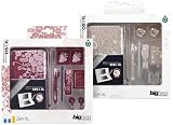 Nintendo DSi XL - Zubehör-Pack 'Zen XL' (farbig sortiert Stone-Beige / Flower-Pink)