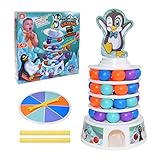 Luoji Pinguin Skifahren Familie Brettspiel, Pädagogisches Kinderspiel Familie Spielzeug Strategiespiele Lernspielzeug Für Mädchen Und Jung