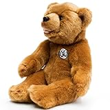 Teddy Bär Kuscheltier sitzend braun 30 cm - Plüschtier Braunbär JOGI