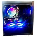 PC Gaming Neuer PC Intel Xeon E5 2640 V3 Turbo 3.40 GHz 8 Kerne 16 Fäden mit NVMe SSD 512 GB bis 2500 MBs 16 GB DDR4 Grafik NVIDIA Quadro M2000 4 GB DDR5 WLAN dows 10 und WLAN-PC Gamer-Sp