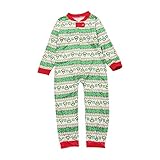 Passendes Familien-Weihnachts-Pyjama-Set 2022 Neueste Weihnachten Eltern-Kind-Outfit Einteilige Nachtwäsche 3D-Druck Overall Onesie Anzug Mutter Vater Kind Winter Warmes Nachthemd Festivalkleidung