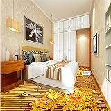 3D Pfingstrose Holzboden Wohnzimmerboden Dreidimensionaler Hintergrund Große Benutzerdefinierte Pvc Wasserdichte Tapete, 150X105Cm 3D Bodenfliesen Wandbilder Aufkleber Badezimmer Wasserdicht Selbstk