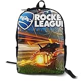 YooHome Ro-cket Le-ague Fanspack Schulranzen Jungen Rucksack Jungen Teenager Backpack Rucksäcke School Bag Schultasche Tasche Travel Sport Outdoor Rucksack für Schü