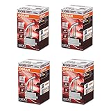 Osram 66340XNL-BD XENARC Night Breaker Laser D3S, 200% mehr Helligkeit, HID Xenon-Scheinwerferlampe, 66340XNL, 4X Faltschachtel (je 1 Lampe), Set of 4