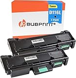 Bubprint Kompatibel Tonerkartusche als Ersatz für Samsung MLT-D116L Samsung Xpress M2675FN M2675F M2625D M2835DW M2825DW M2825ND M2875DW M2875FD M2875FW M2885 M2885FW (Schwarz, 2er-Pack)