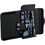 Bosch Professional 16 tlg. Profi Werkzeug Set (inkl. Zangen, Schraubendreher, Universal Klappmesser, Maßband & Zubehör)