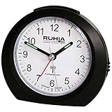 Ruhla Wecker Analoger Funkwecker Modell RC-258-0 No Tick