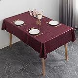 Reine Farbe Hochdichte Voll Bestickte Pailletten-Tischdecke Roségold Waschbare Anti-Falten- Und Verschleißfeste Stoff-Tischdecke Mit Pailletten Home Wohnzimmer Hotel Bankett Hochzeit Urlaubsparty