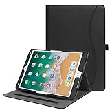 Fintie Hülle für iPad Air 10.5' 2019 (3. Generation) / iPad Pro 10.5' 2017 - [Eckenschutz] Multi-Winkel Betrachtung Folio Stand Schutzhülle mit Dokumentschlitze, Auto Sleep/Wake, Schw