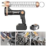 joyvio Lithium Batterie Einhand-Fettpresse, inkl. Düsenrohr und Mundstück + Panzerschlauch für Fettpressen (Color : Suitable Bagged Oil, Size : 1 x Battery)