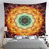 YYRAIN Böhmischer Ethnischer Stil Wandbehang Moderne Minimalistische Hauswandkunst Dekoration Hängendes Tuch Geschenk Wandteppich Multifunktionale Tischdecke 59x79 Inch[W150xH200cm]