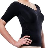 CzSalus Thermo-Unterhemd für Damen, Anti-Cellulite, BioFIR-Garn von Emana Gr. X-Large, Schw