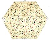 Radley Blooming Botanicals Mini-Teleskop-Regenschirm, cremefarb
