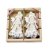 #N/D Weihnachtsdeko Engel Mädchen Puppen Weihnachten Kind Geschenk C