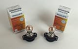 2 x PHILIPS PSY24W LAMPE LAMP 12180SV 12180SV+C1 CHROME PSY24WSV+ 12V 24W PG20/4