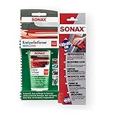 SONAX KratzerEntferner Kunststoff NanoPro 75ml + MicrofaserTuch Reinigung