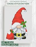 Cross stitch pattern: Santa Claus: Counted cross stitch (English Edition)