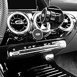 Kucok Magnetische Handyhalterung fürs Auto, verstellbare Kfz-Halterung für Lüftungsschlitze, passend für A-Klasse 2019–2021 CLA-Klasse 2020–2021 kompatibel mit allen Zoll-Smartp