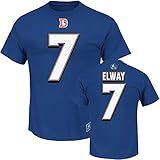 John Elway Denver Broncos Majestic NFL 'Eligible Receiver II' HOF Men's T-S