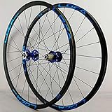 JIE KE Fahrrad Felge MTB Fahrrad Räder 26/27.5/29 Zoll Fahrrad Rad Satz Scheibenbremse 6 Pawl Ultraleicht Doppellagige Alufelge Schnellspanner 7-12 Gang 24 Löcher Schnellspanner Achsen Fahrrad Zubehö