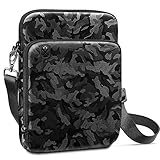 FINPAC Tasche Schutzhülle für iPad Pro 11' 2021, iPad Air 4 10,9', iPad 10,2', 10,5' iPad Air/iPad Pro, Galaxy Tab, 11-Zoll Tablet Tragetasche Schultertasche Zubehör Organisator Hülle, Tarnung