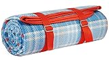 Tchibo TCM Picknickdecke Decke Picknick schmutzabweisend Fleecedeck