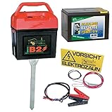 Landkaufhaus Mayer Weidezaungerät 9V 12V 230V inkl. 75 AH Alkaline Batterie!!! W