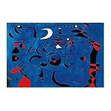 Joan Miró 13 Leinwand-Poster, Wandkunst, Deko, Bild, Gemälde für Wohnzimmer, Schlafzimmer, Dekoration, ungerahmt: 30 x 45