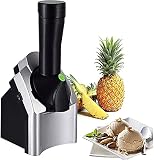 X&J Home Ice Cream Maker Frozen Dessertmacher für Erwachsene Kinder Macht köstliche weiche Eiscreme Sorbet hausgemachte EIS in 15-20 M