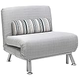 HOMCOM® klappbarer Schlafsessel Schlafsofa Klappmatratze Faltmatratze Gästebett Klappbett Bett (Modell 5)