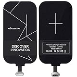 Qi Empfänger USB C, dünn Wireless Charging Qi Receiver, Type C Kabelloses Ladegerät Empfänger für Galaxy A51/M21/M31/A20e/M51/A70/A71, OnePlus 8, Huawei P30 lite/P20 and Andere Type-C Android-Handy