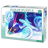 Empoleon 1000-teiliges Puzzle für Erwachsene Pokemon Familienaktivität Puzzles Eltern-Kind-Aktivitätsgeschenke Anime-Serie (70x50cm)