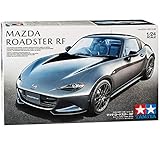 Mazda MX-5 ND RF Roadster Cope Grau 4. Generation Ab 2015 24353 Kit Bausatz 1/24 Tamiyia Modell Auto mit individiuellem Wunschk