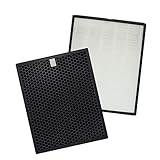 PUREBURG Ersatz-HEPA-Filter + Aktivkohlefilter-Set Kompatibel mit Philips Serie 3000i AC3256 AC3257 AC3259 Teilenummer FY3433/10 FY3432/10