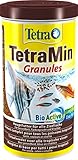 TetraMin Granules - langsam absinkendes Fischfutter, ideal für Fische in der mittleren Wasserschicht des Aquariums, 1 L D