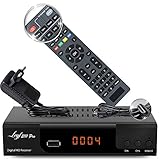 Kabelreceiver Kabel Receiver Receiver für digitales Kabelfernsehen - DVB-C (HDTV ,DVB-C / C2, DVB-T/T2 , HDMI , SCART , USB 2.0 , ) + HDMI Kabel (+Intelligente Fernbedienung)