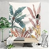 YYRAIN Nordic Polyester Home Wall Art Einfache Mode Atmosphäre Wohnzimmer Schlafzimmer Wandbehang Bankett Bar Wand Hintergrund Tuch Multifunktionales Strandtuch 59x52 Inch[150x130cm]