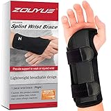 ZOUYUE Handgelenk Bandagen, Handgelenkstütze Handbandage für Sport und Alltag, Schmerzlinderung und die Stabilität unterstützen, Links Rechts (Groß, Rechts)