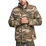Brandit M65 Giant Jacke Light Woodland XL