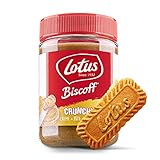 Lotus Biscoff Brotaufstrich - [1x] 380g Crunchy Lotus Biscoff Creme - Karamellgeschmack - mit extra viel Gebäck - vegan - ohne Zusatz von Aromen und Farb