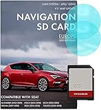 SEAT Navigation AS SD-Karte | Letztes Update 2020 | SEAT Navigation SD-Karte für Europa | SEAT Navi System 6P0 / MIB2