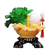 Buddha Statue Kohl Feng Shui Statuen Skulpturen Attract Wealth Glück Figuren Sammler Figurine HauptDécor Akzente Geschenk for Home Office und Desktop-Dekor Buddha (Size : L)