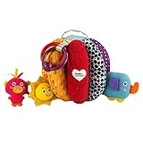 Lamaze LC27150 Baby Spielzeug Greif- & Versteckball, das hochwertige Kleinkindspielzeug. Das quietschbunte Motorikspielzeug stimuliert die Sinne und fördert die Grob- und Feinmotorik. Ab 6 M